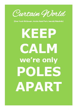 Keep Calm we're only Poles Apart